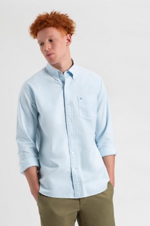 Camicie Ben Sherman St. Ives Resort Oxford Blu | 135290-YRP