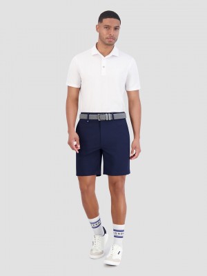 Magliette Polo Ben Sherman Solid Air Pique Sports Fit Bianche | 136890-LQJ