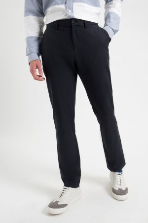 Pantaloni Ben Sherman Everyday Slim Fit Chino Nere | 295834-IXB