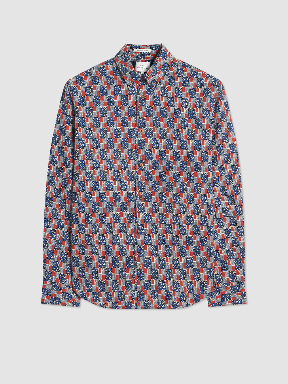 Camicie Ben Sherman 1950s Checkerboard Indaco | 503129-THR