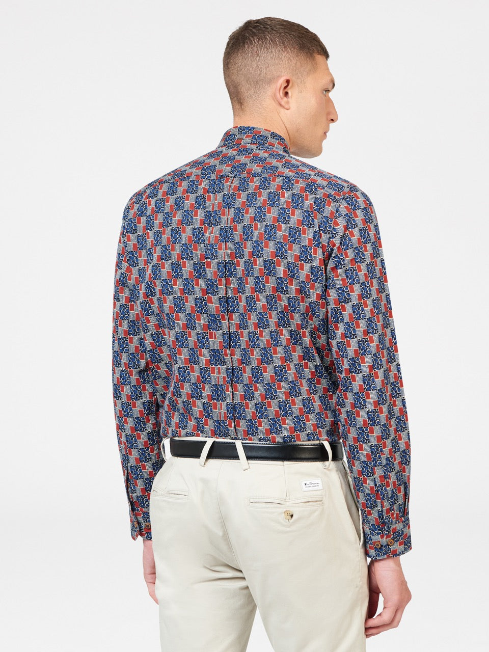 Camicie Ben Sherman 1950s Checkerboard Indaco | 503129-THR