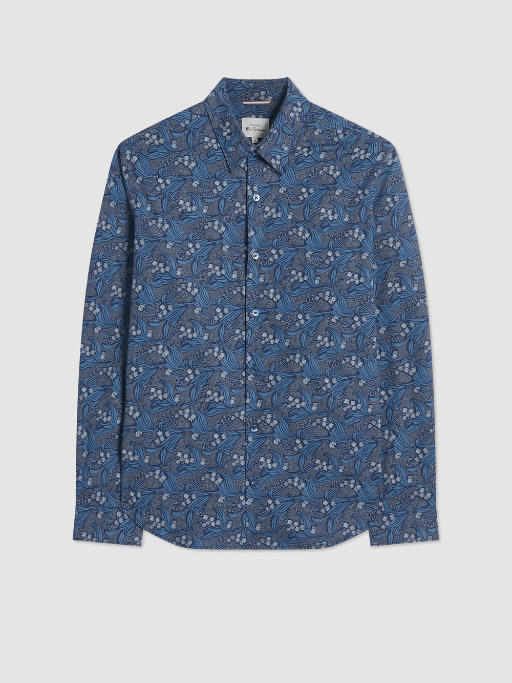 Camicie Ben Sherman Art Nouveau Floral Blu Marino | 714806-AJE