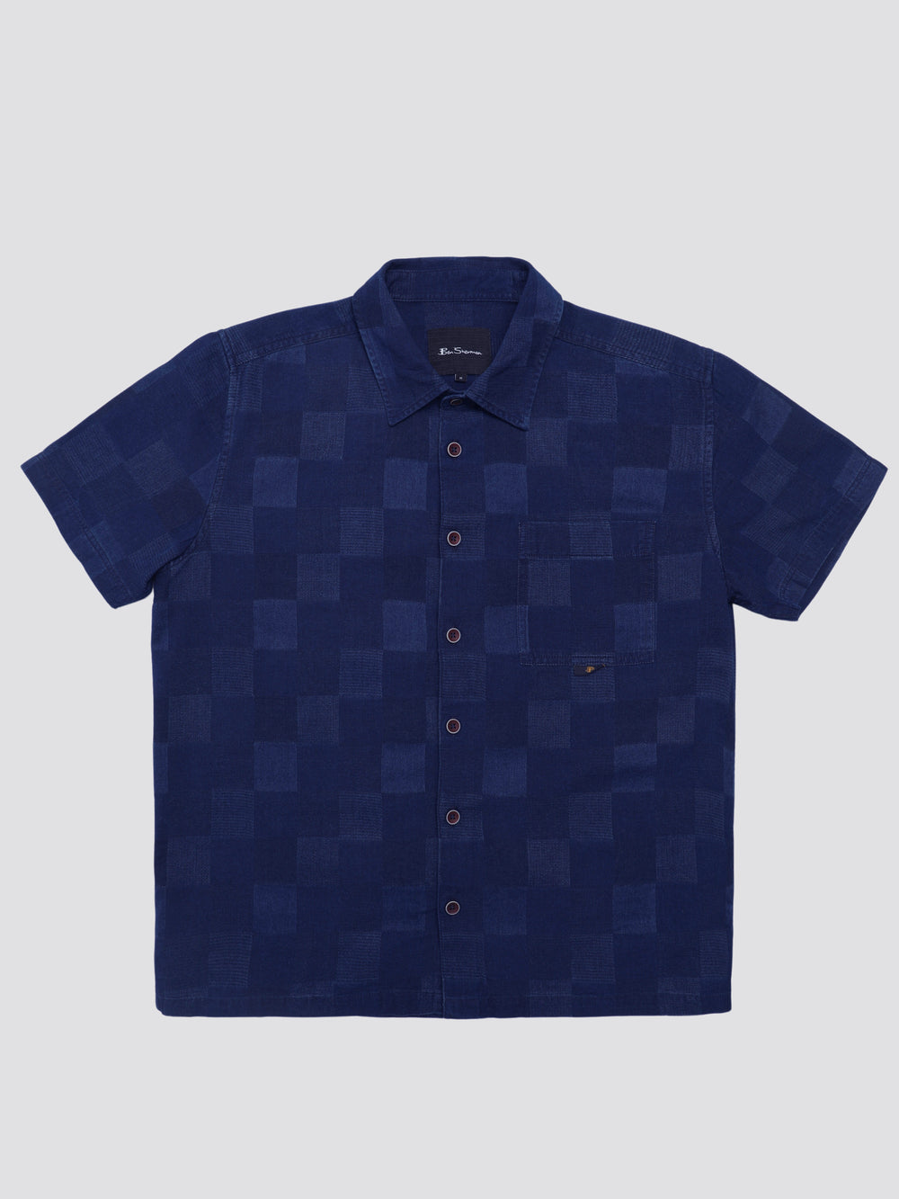 Camicie Ben Sherman B by Ben Sherman Indigo Check Blu Marino | 248970-VYH