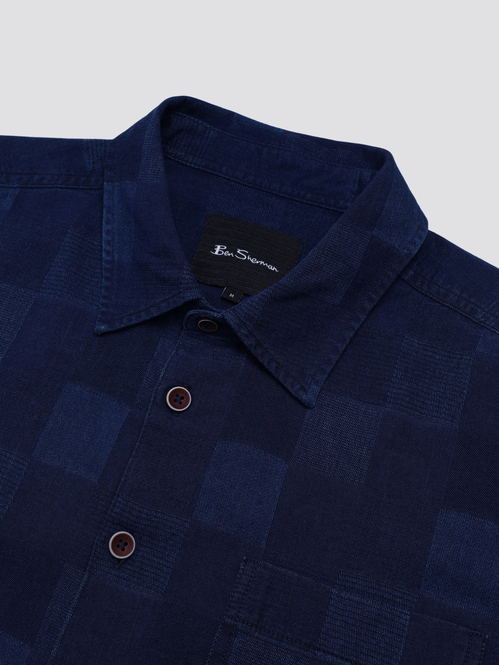 Camicie Ben Sherman B by Ben Sherman Indigo Check Blu Marino | 248970-VYH