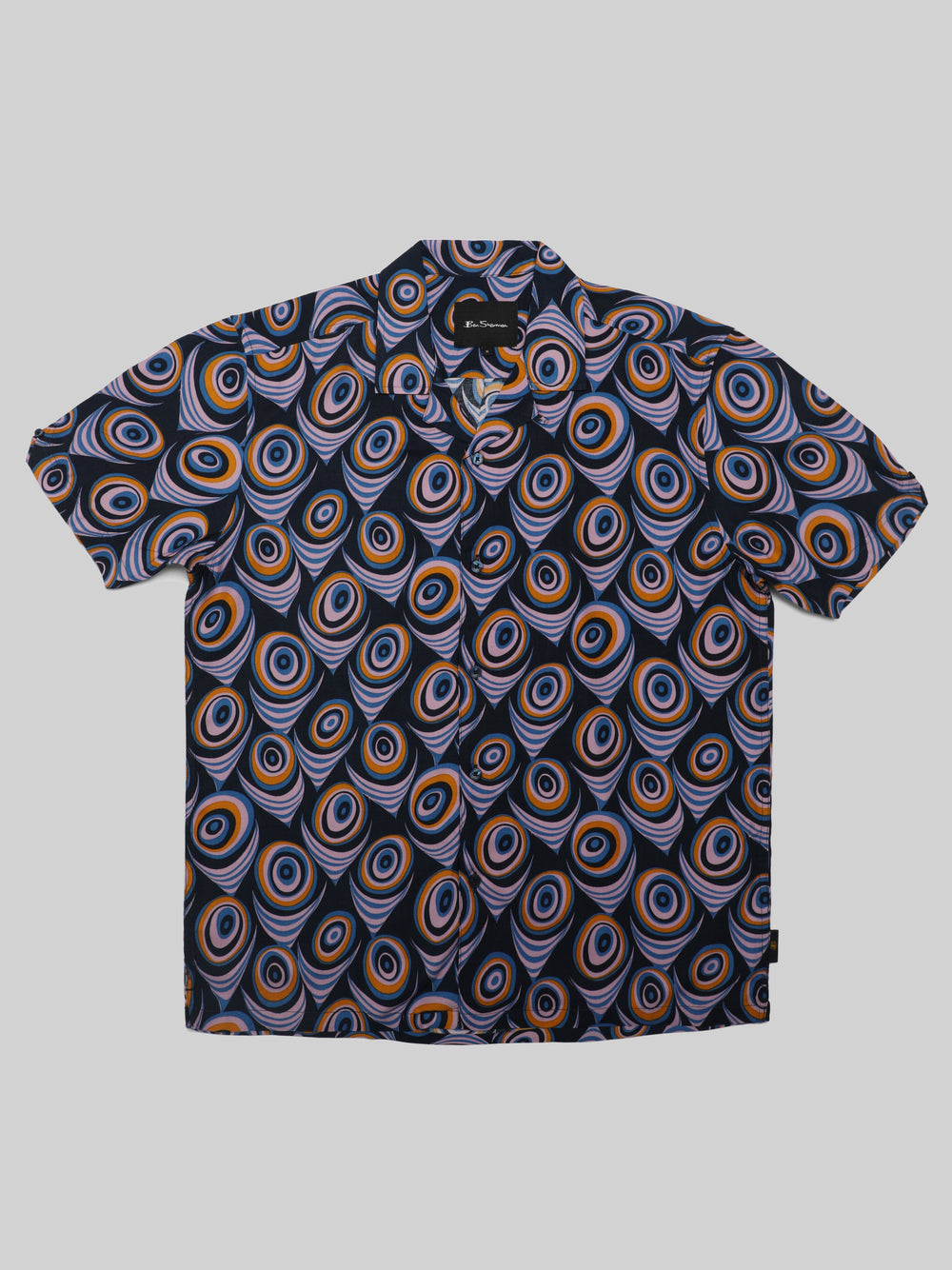 Camicie Ben Sherman B by Ben Sherman Psychedelic Print Viola | 690834-RHA