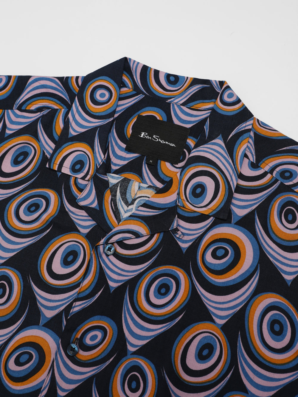 Camicie Ben Sherman B by Ben Sherman Psychedelic Print Viola | 690834-RHA