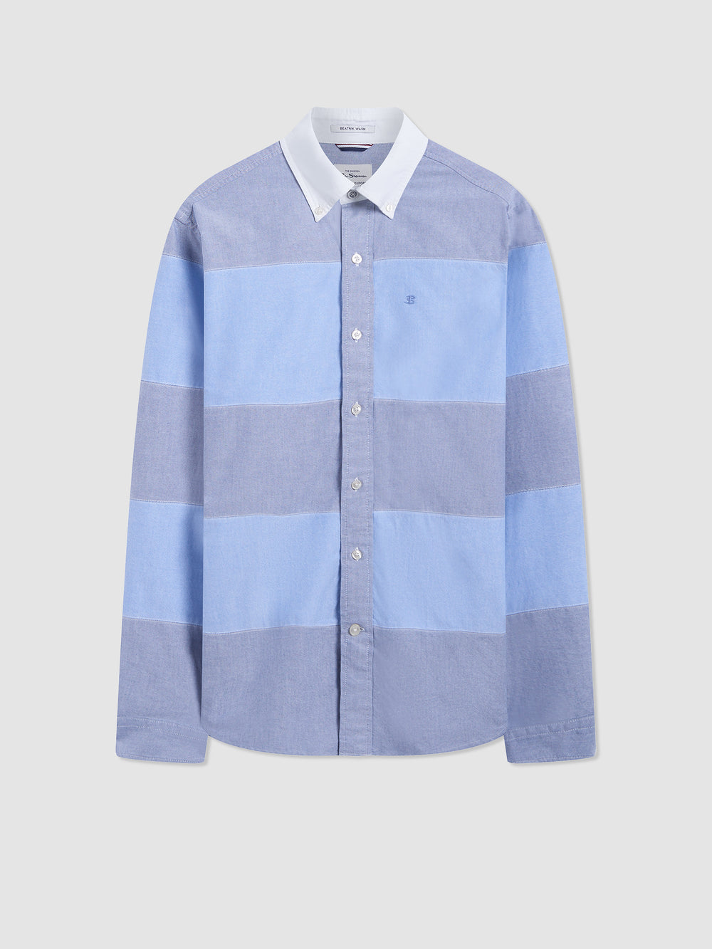 Camicie Ben Sherman Brighton Oxford Garment Dye Rugby Blu | 176549-BCT