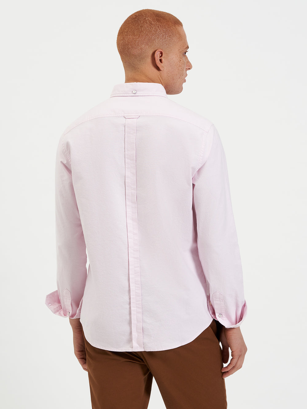 Camicie Ben Sherman Brighton Oxford Organic Rosa | 419375-KPB