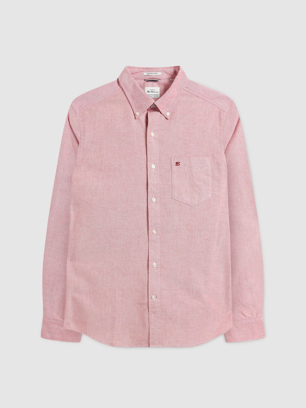 Camicie Ben Sherman Brighton Oxford Organic Rosse Chiaro | 835617-RMO