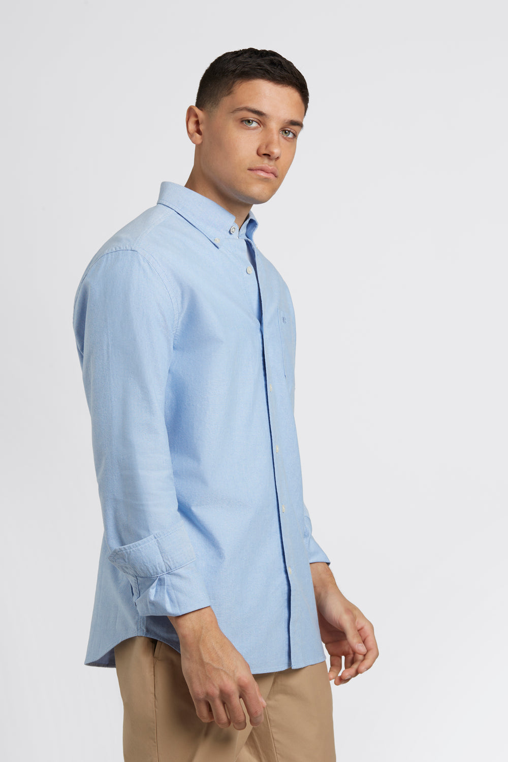 Camicie Ben Sherman Brighton Oxford Organic Blu | 420793-NSU