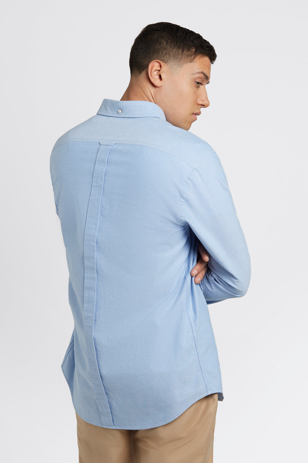 Camicie Ben Sherman Brighton Oxford Organic Blu | 420793-NSU