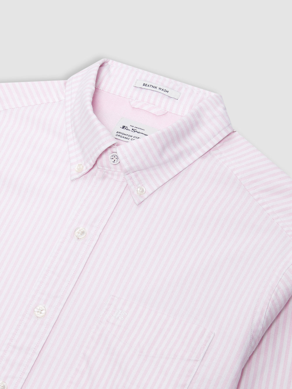 Camicie Ben Sherman Brighton Oxford Rosa Strisce | 369041-QSF