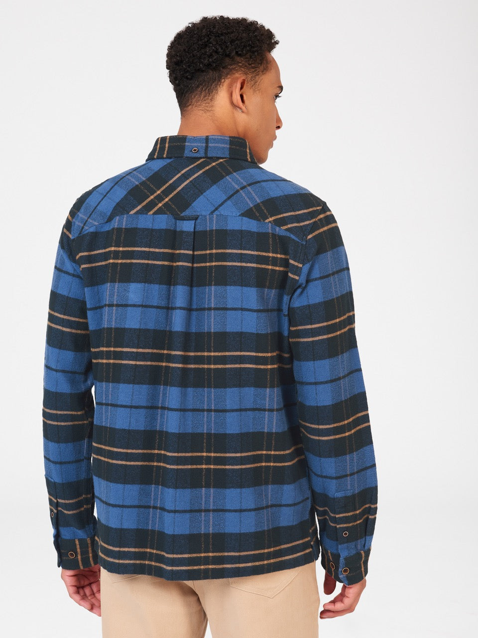 Camicie Ben Sherman Brushed Ivy Check Blu | 093741-FXL