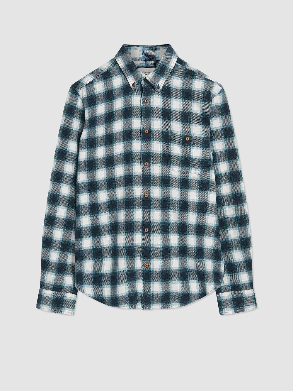 Camicie Ben Sherman Brushed Ombre Check Flannel Verdi | 843659-OMK