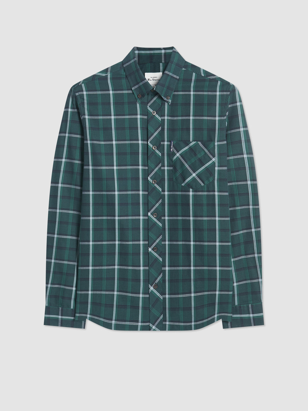 Camicie Ben Sherman Grid Check Verdi | 492360-GBO