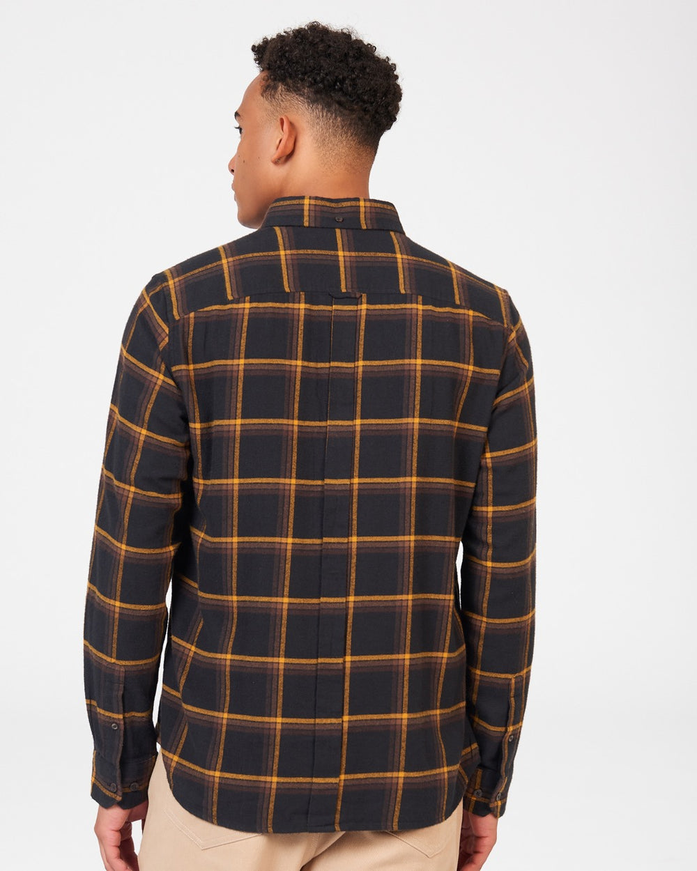 Camicie Ben Sherman Oversized Brushed Check Nere | 608317-BMI