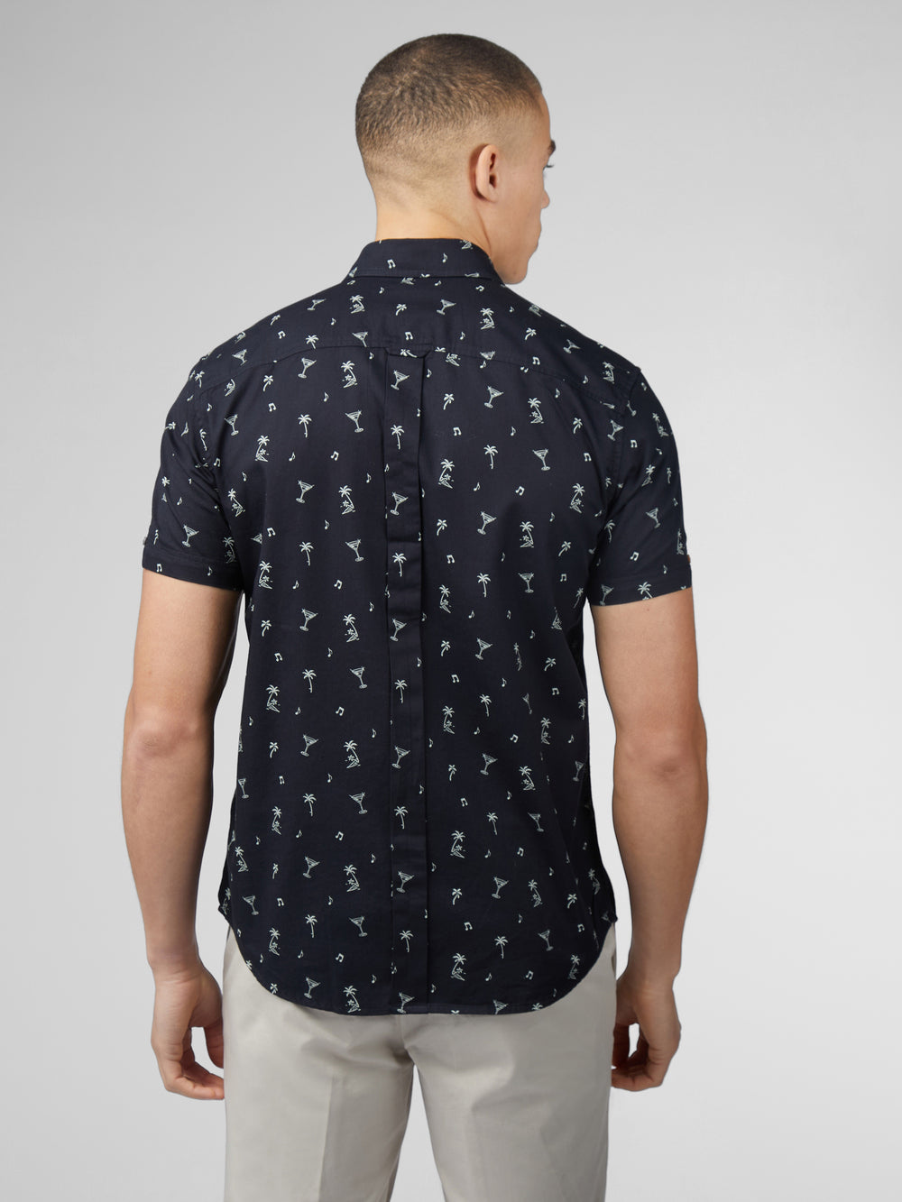 Camicie Ben Sherman Scattered Nere | 236571-ATW