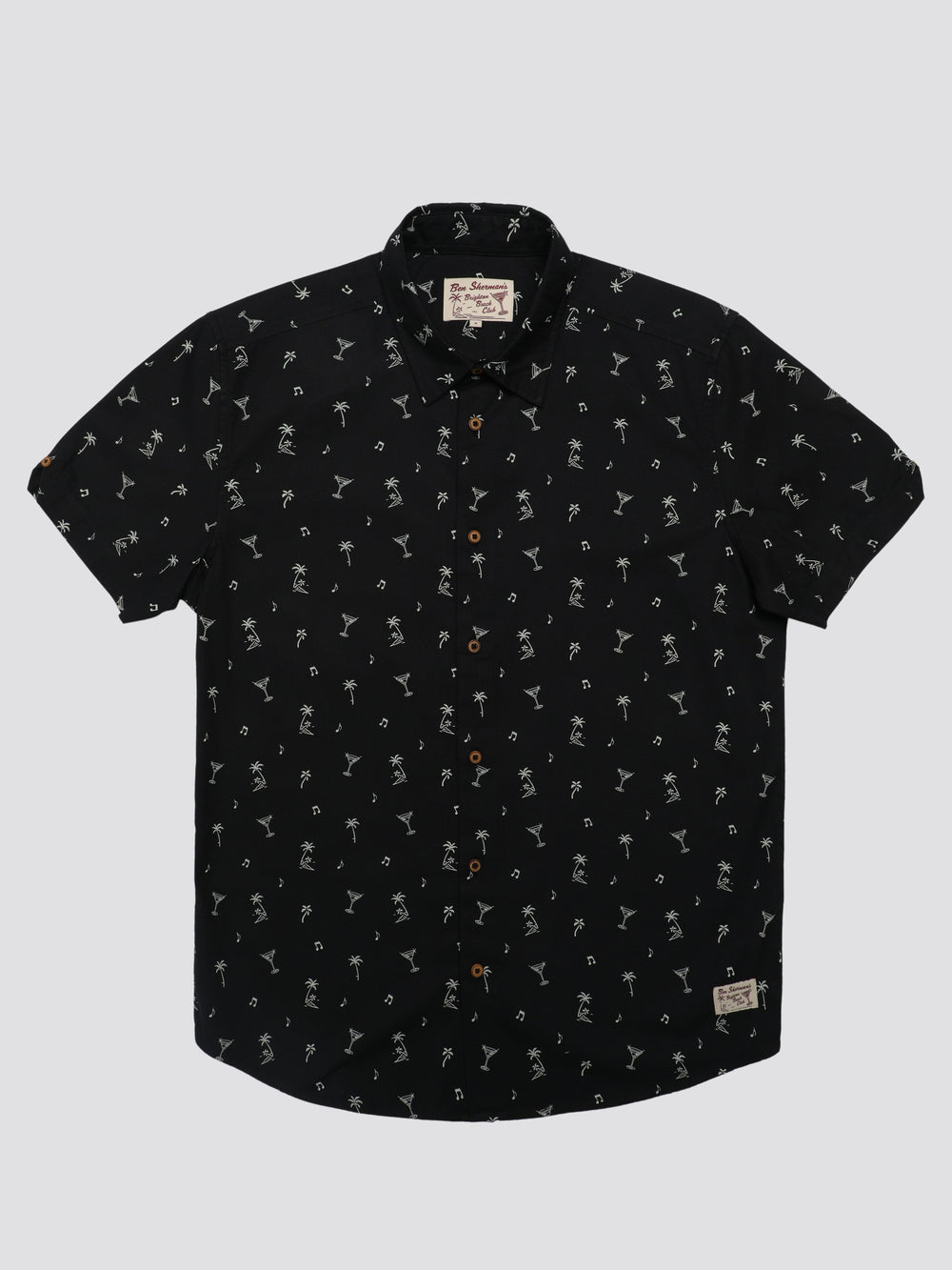 Camicie Ben Sherman Scattered Nere | 236571-ATW