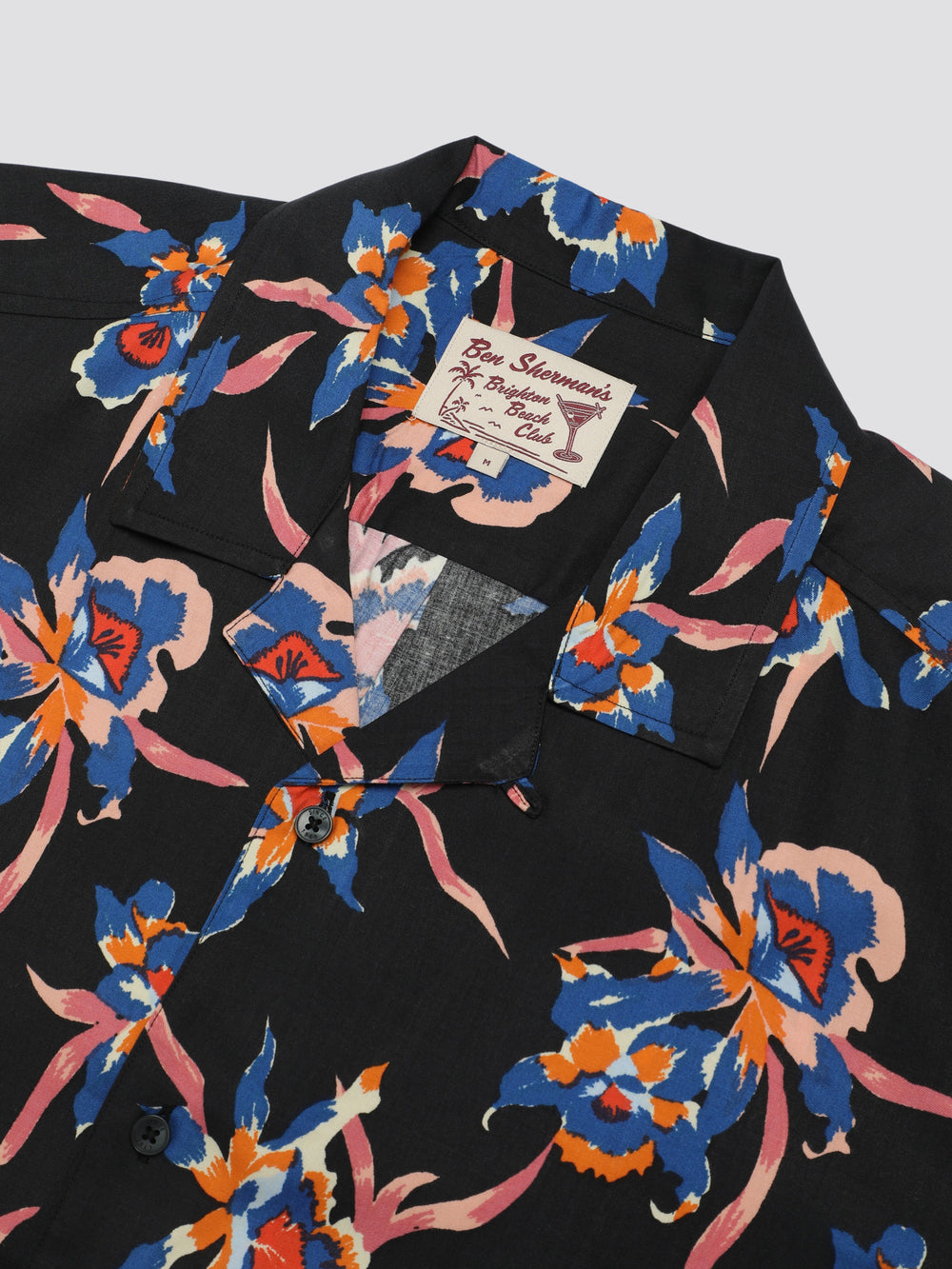 Camicie Ben Sherman Signature Botanical Print Nere | 610928-QWZ