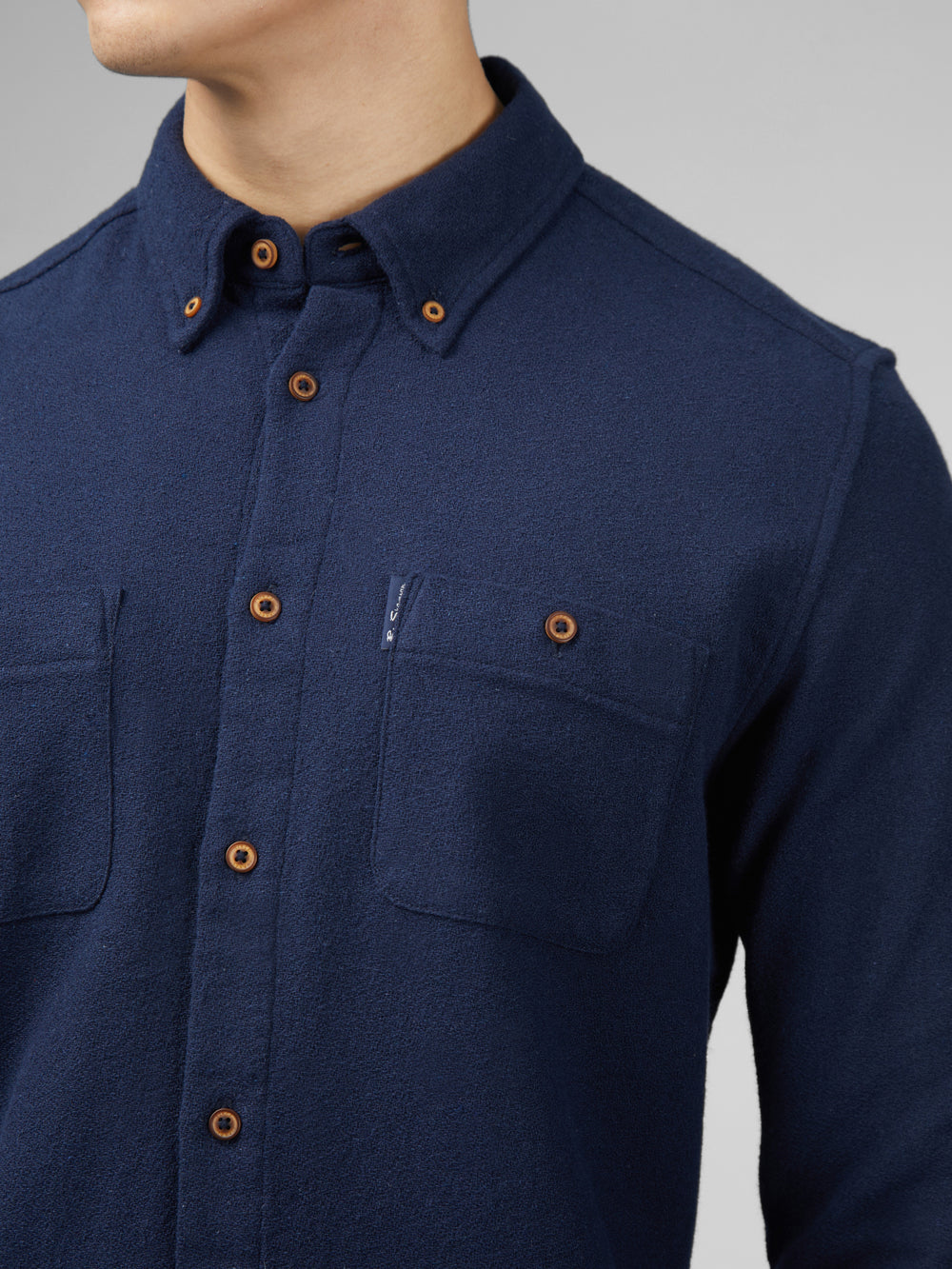 Camicie Ben Sherman Signature Boucle Blu Marino | 586193-HAZ