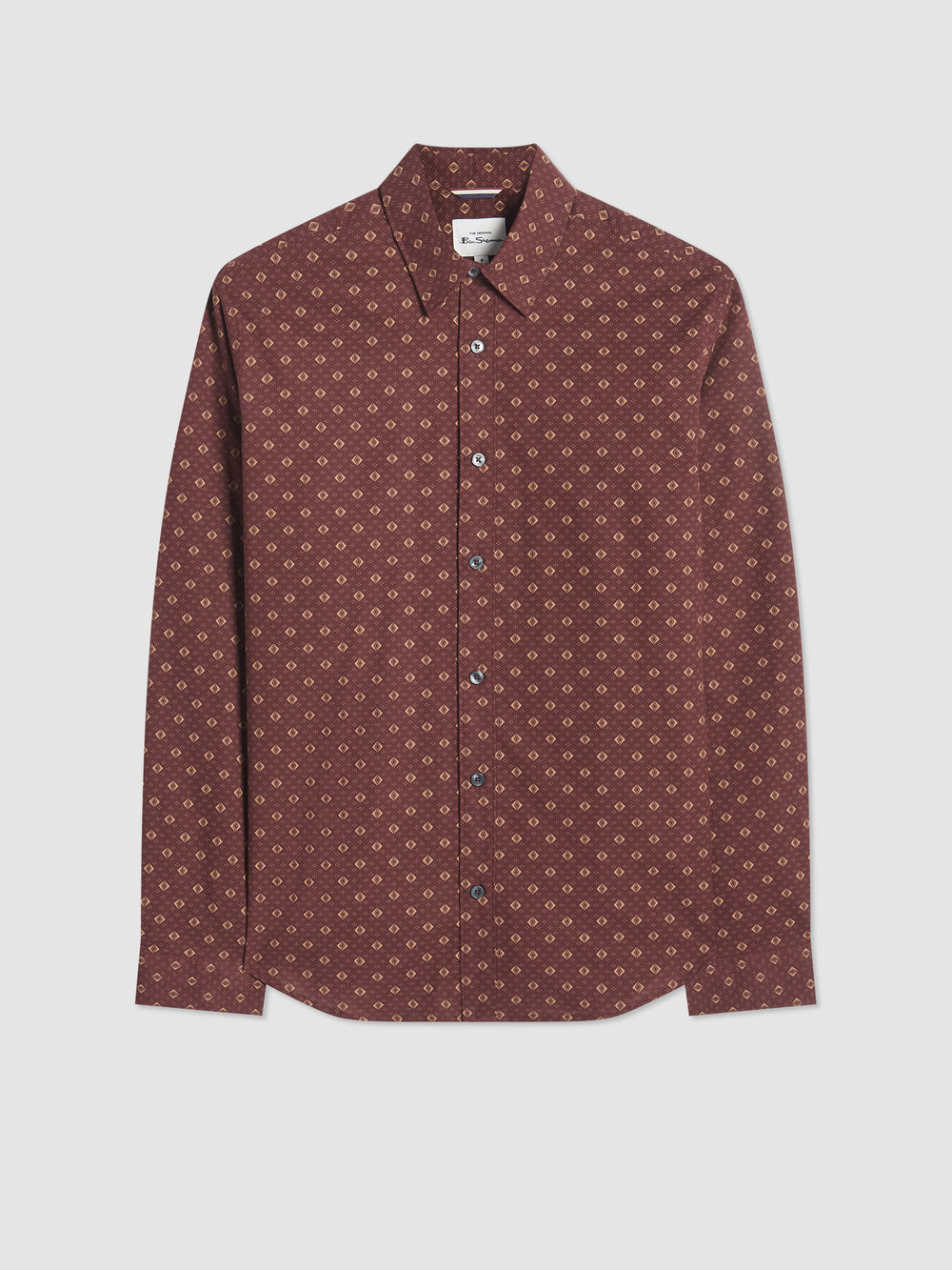 Camicie Ben Sherman Signature Geo Marroni | 401693-RAE