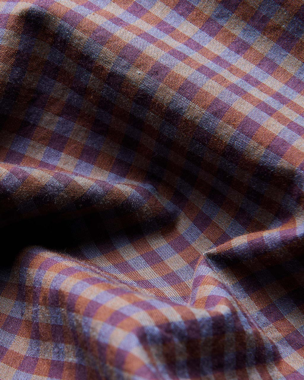 Camicie Ben Sherman Signature Gingham Long-Sleeve Viola | 648172-SXJ