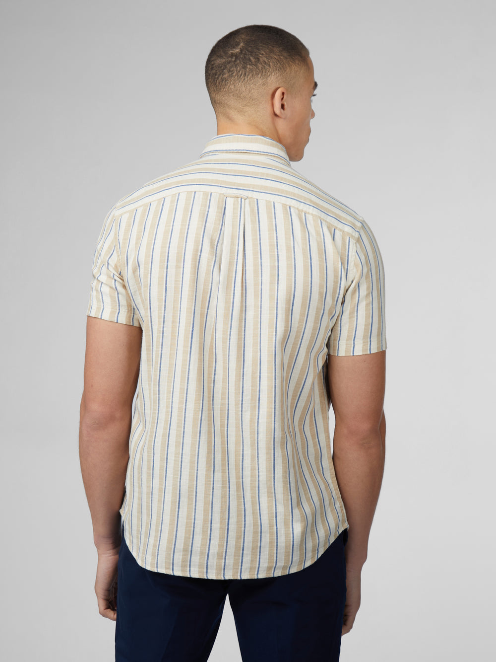 Camicie Ben Sherman Signature Mod Stripe Bianche | 572186-YQO