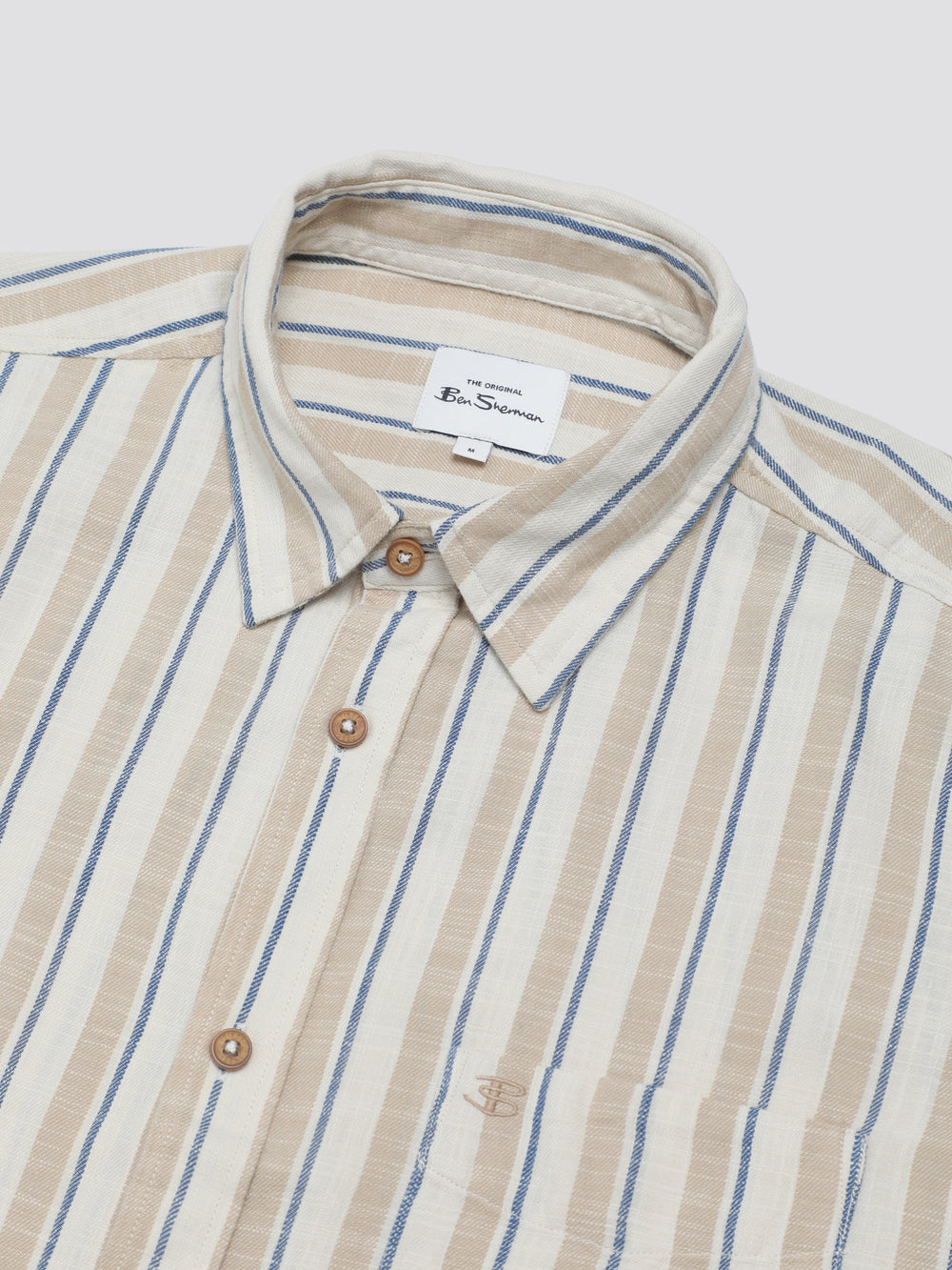 Camicie Ben Sherman Signature Mod Stripe Bianche | 572186-YQO