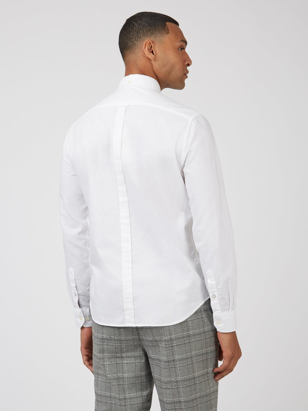 Camicie Ben Sherman Signature Organic Long-Sleeve Oxford Bianche | 106725-GDE