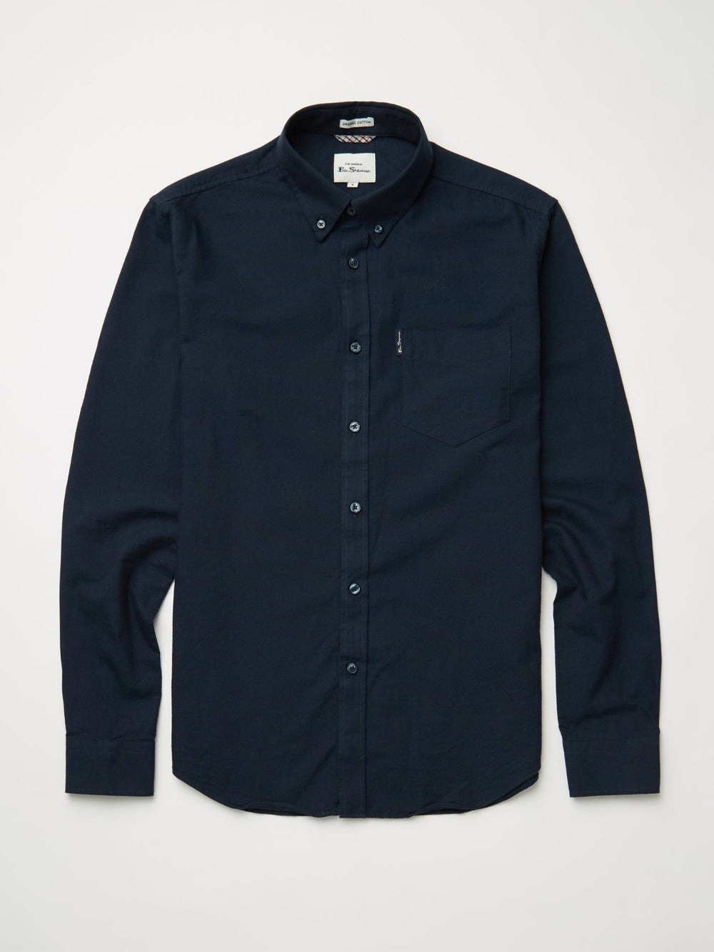 Camicie Ben Sherman Signature Organic Oxford Blu Marino | 527069-ZYC