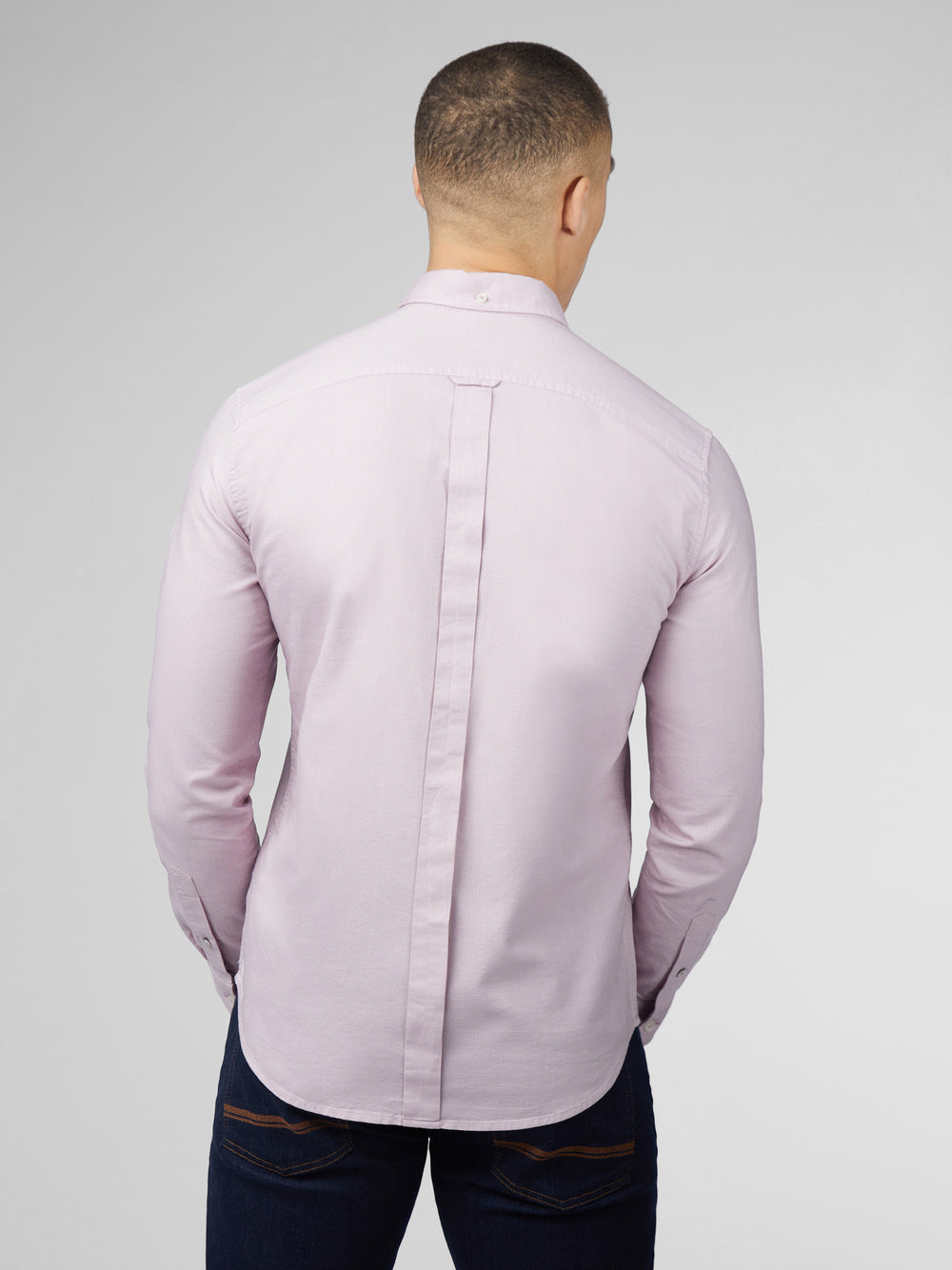 Camicie Ben Sherman Signature Oxford Long Sleeve Viola | 072943-AZB