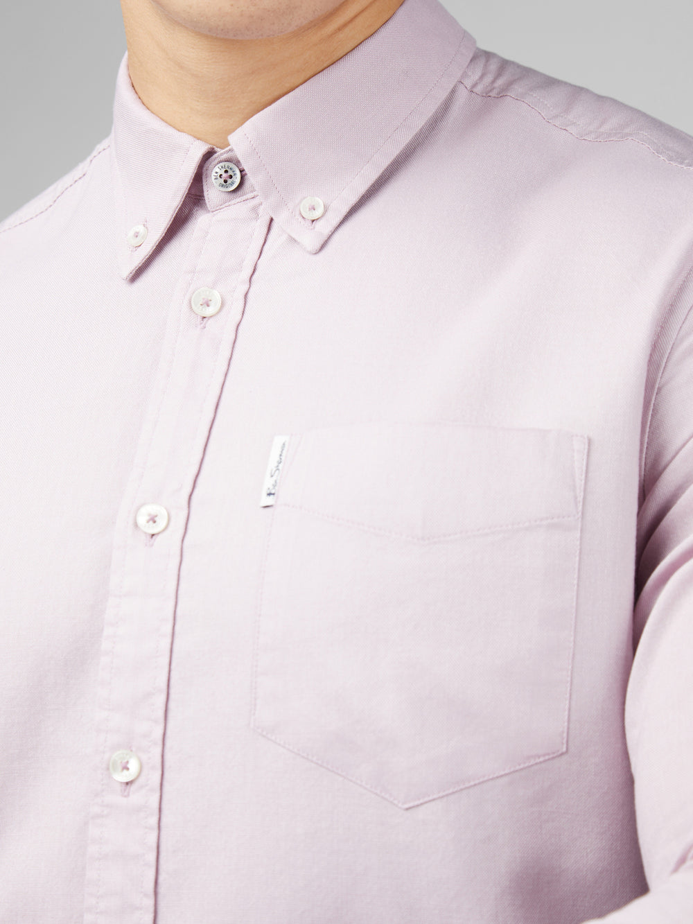 Camicie Ben Sherman Signature Oxford Long Sleeve Viola | 072943-AZB