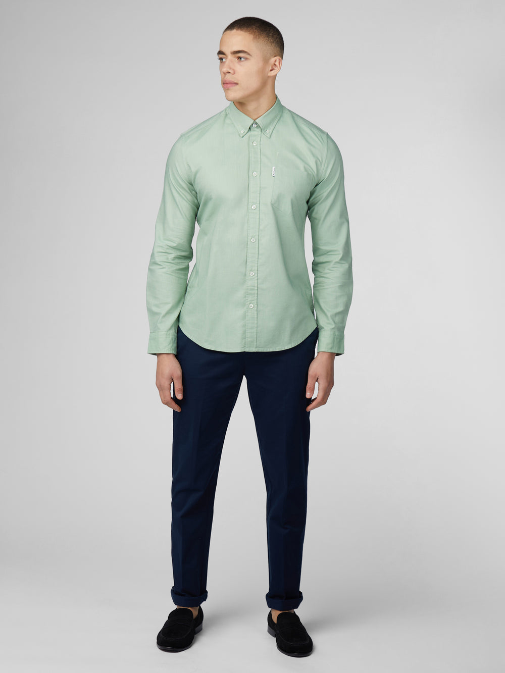 Camicie Ben Sherman Signature Oxford Verdi | 857469-TEB