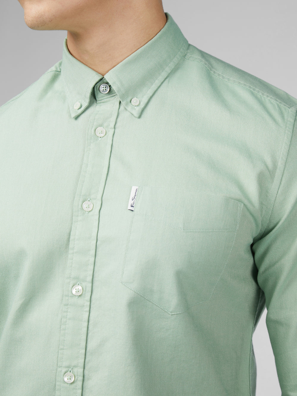 Camicie Ben Sherman Signature Oxford Verdi | 857469-TEB