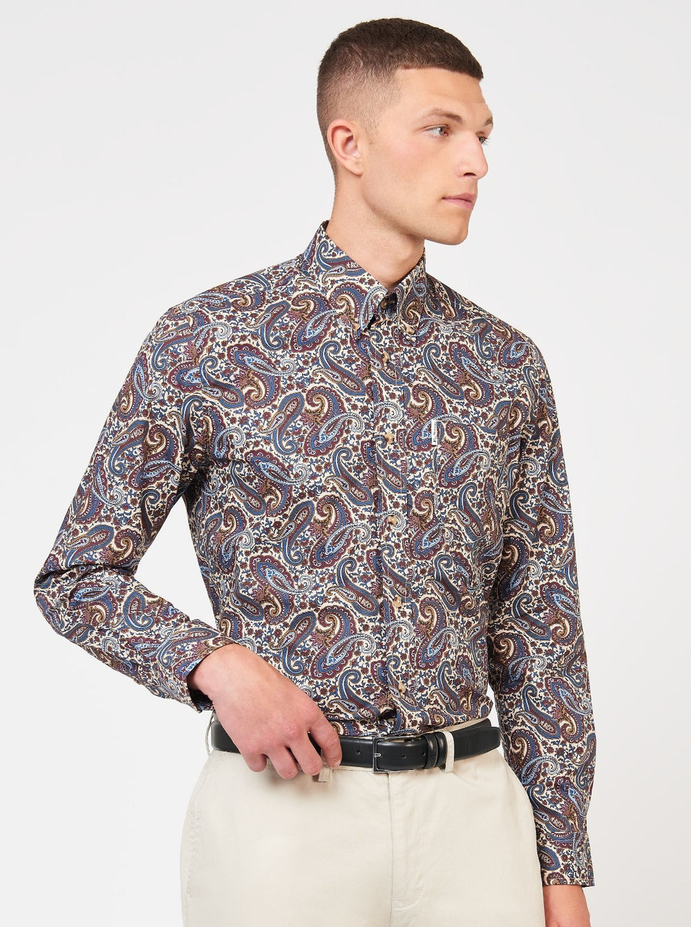 Camicie Ben Sherman Signature Paisley Colorate | 583760-NKI