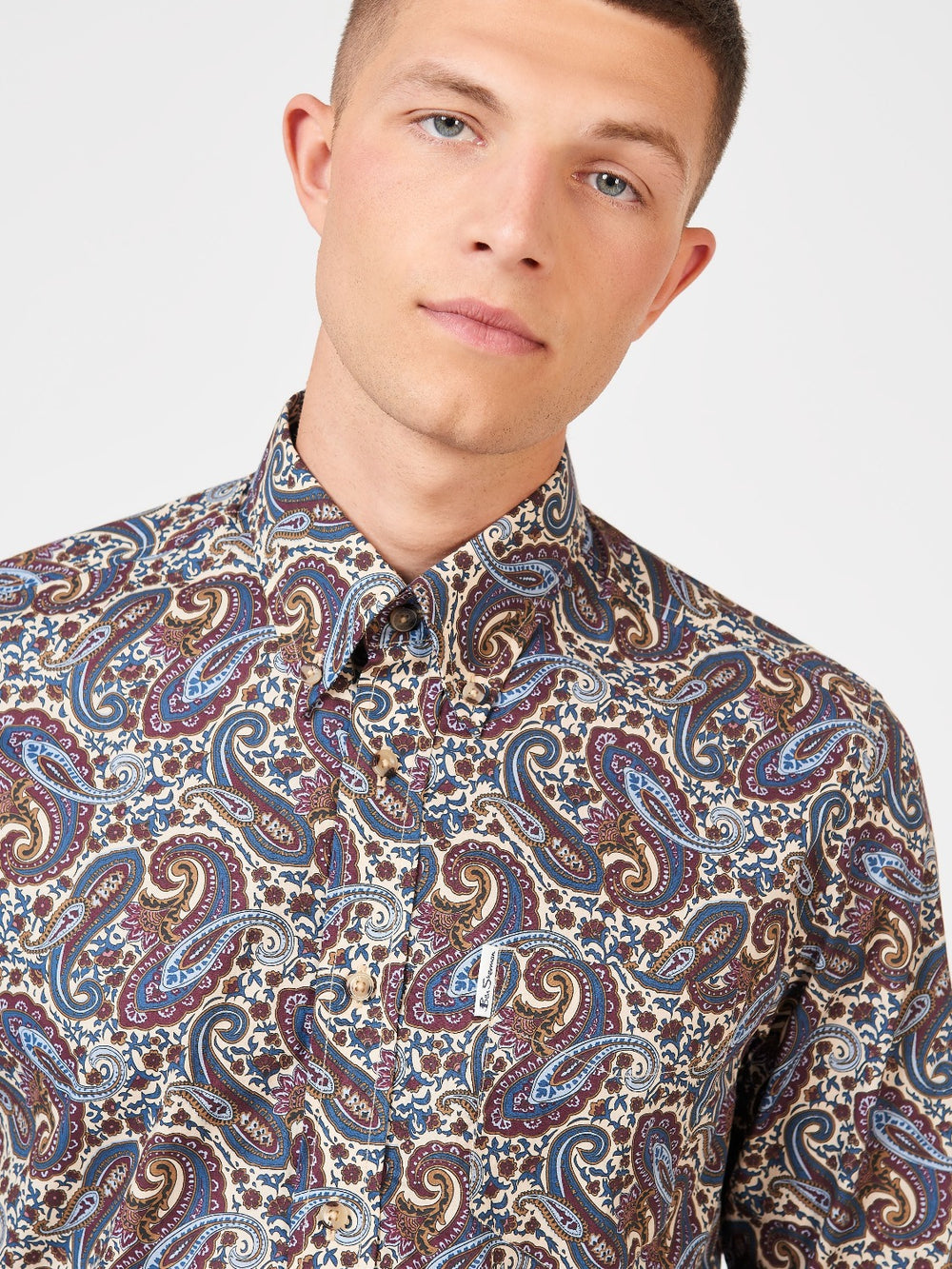 Camicie Ben Sherman Signature Paisley Colorate | 583760-NKI