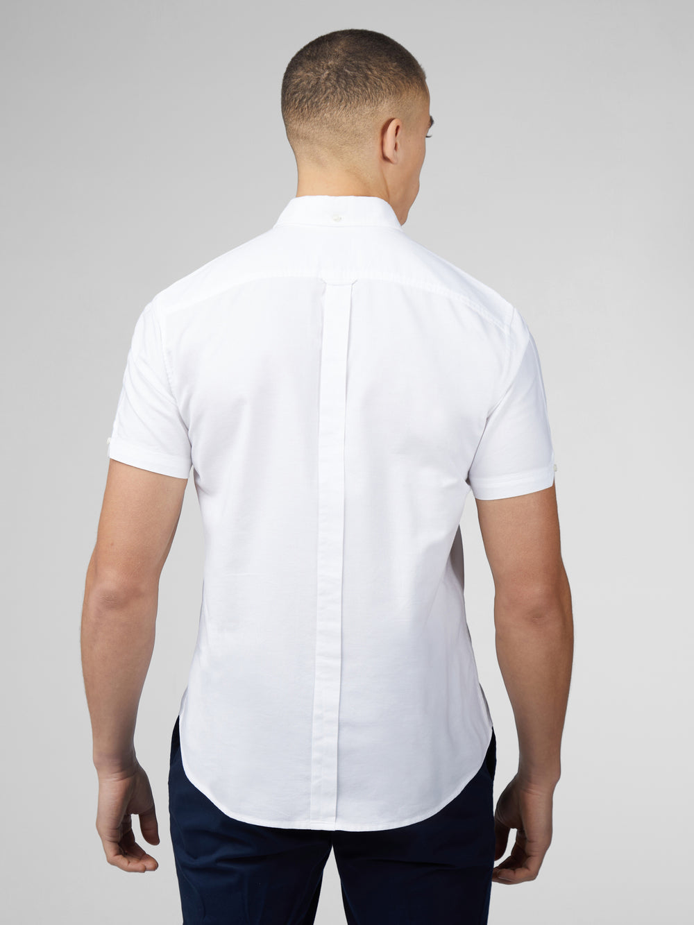 Camicie Ben Sherman Signature Short Sleeve Oxford Bianche | 120967-ZOY