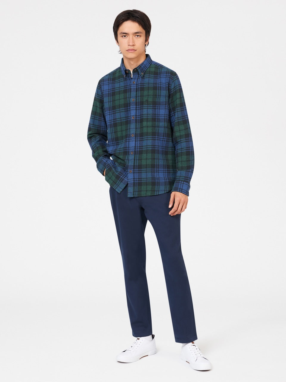 Camicie Ben Sherman Signature Tartan Check Verdi | 271958-CLH