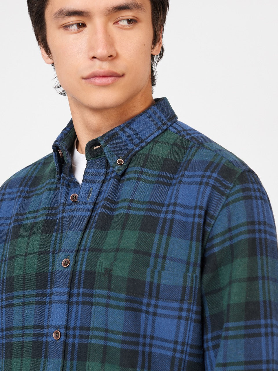 Camicie Ben Sherman Signature Tartan Check Verdi | 271958-CLH