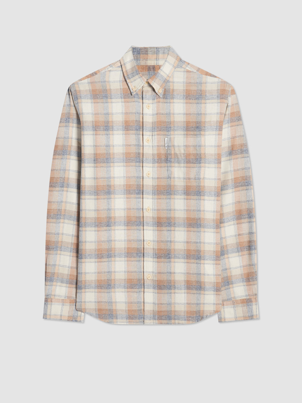 Camicie Ben Sherman Twisted Yarn Check Marroni | 061295-IMD