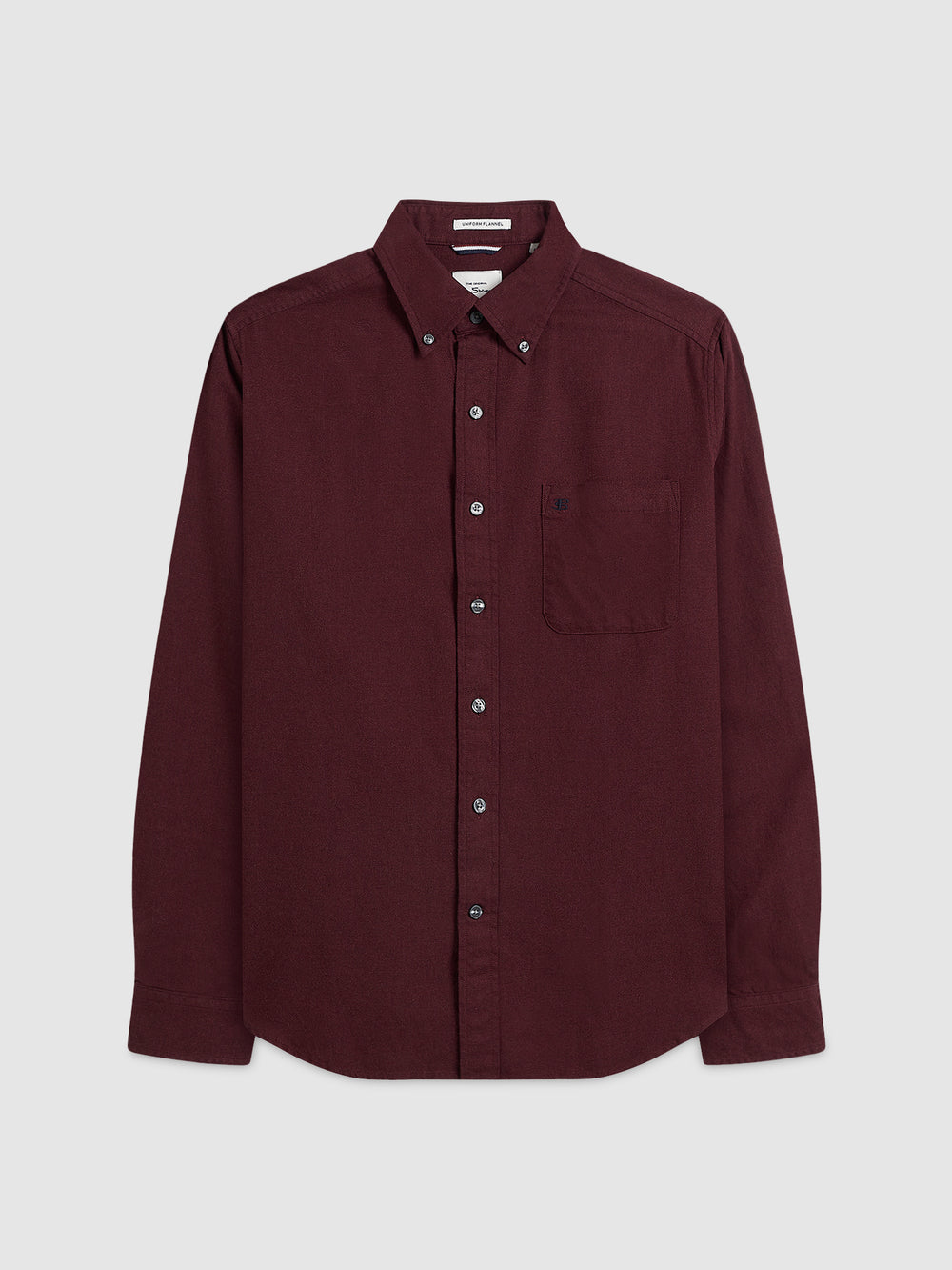 Camicie Ben Sherman Uniform Flannel Bordeaux Blu Marino Beige | 732619-JVK