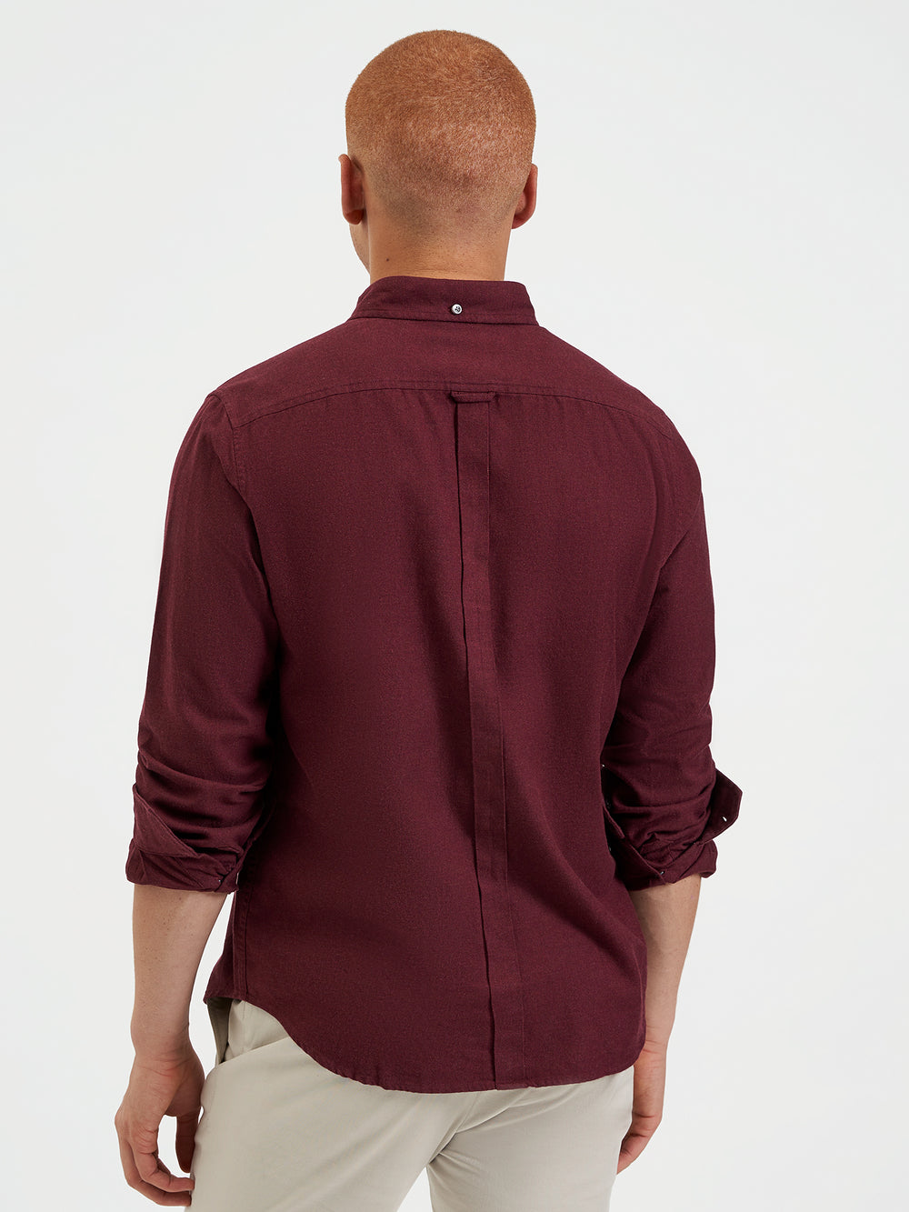 Camicie Ben Sherman Uniform Flannel Bordeaux Blu Marino Beige | 732619-JVK