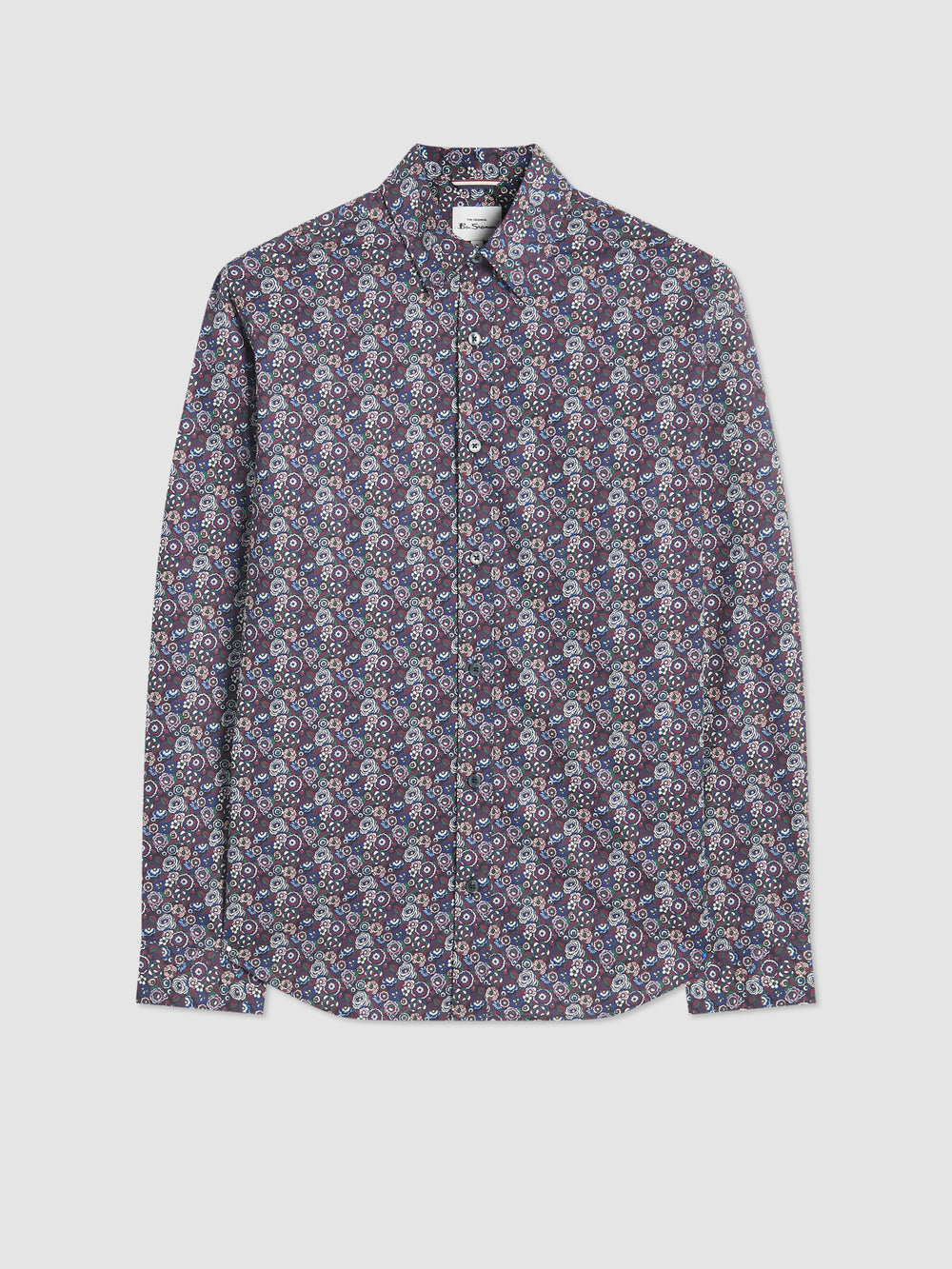 Camicie Ben Sherman Winter Floral Viola | 683452-WBY