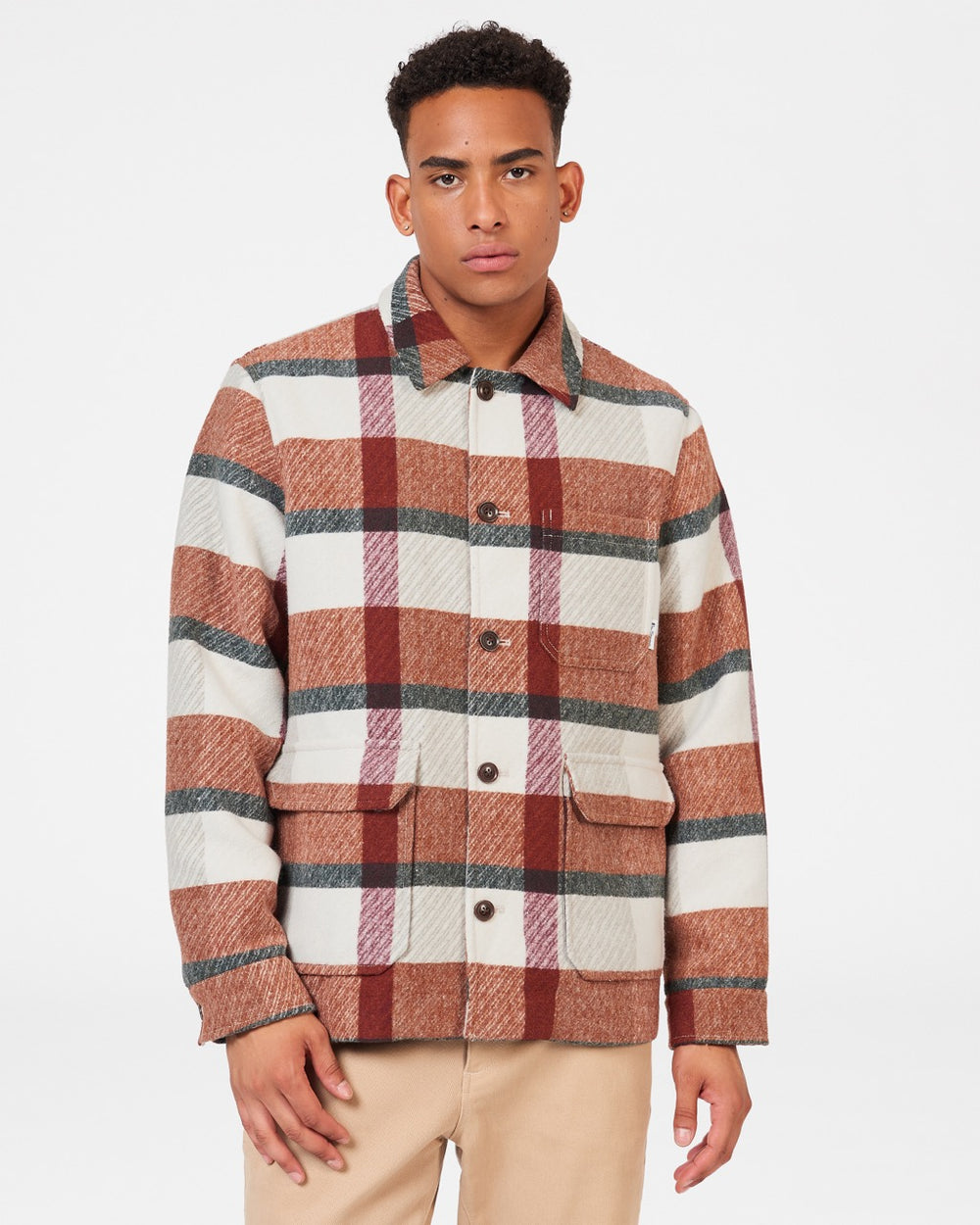 Giacche Ben Sherman Plaid Arancioni | 084261-NVI