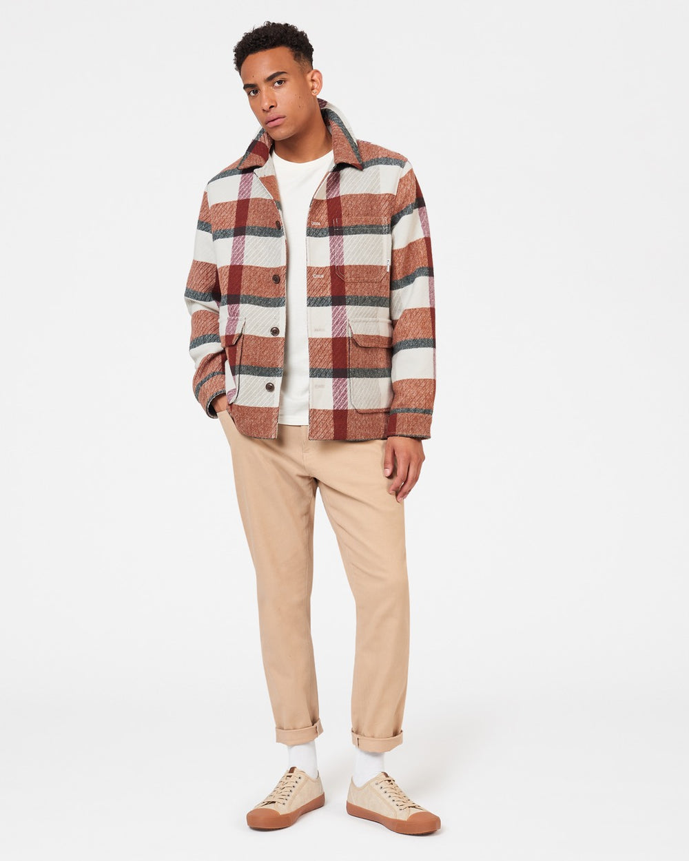 Giacche Ben Sherman Plaid Arancioni | 084261-NVI