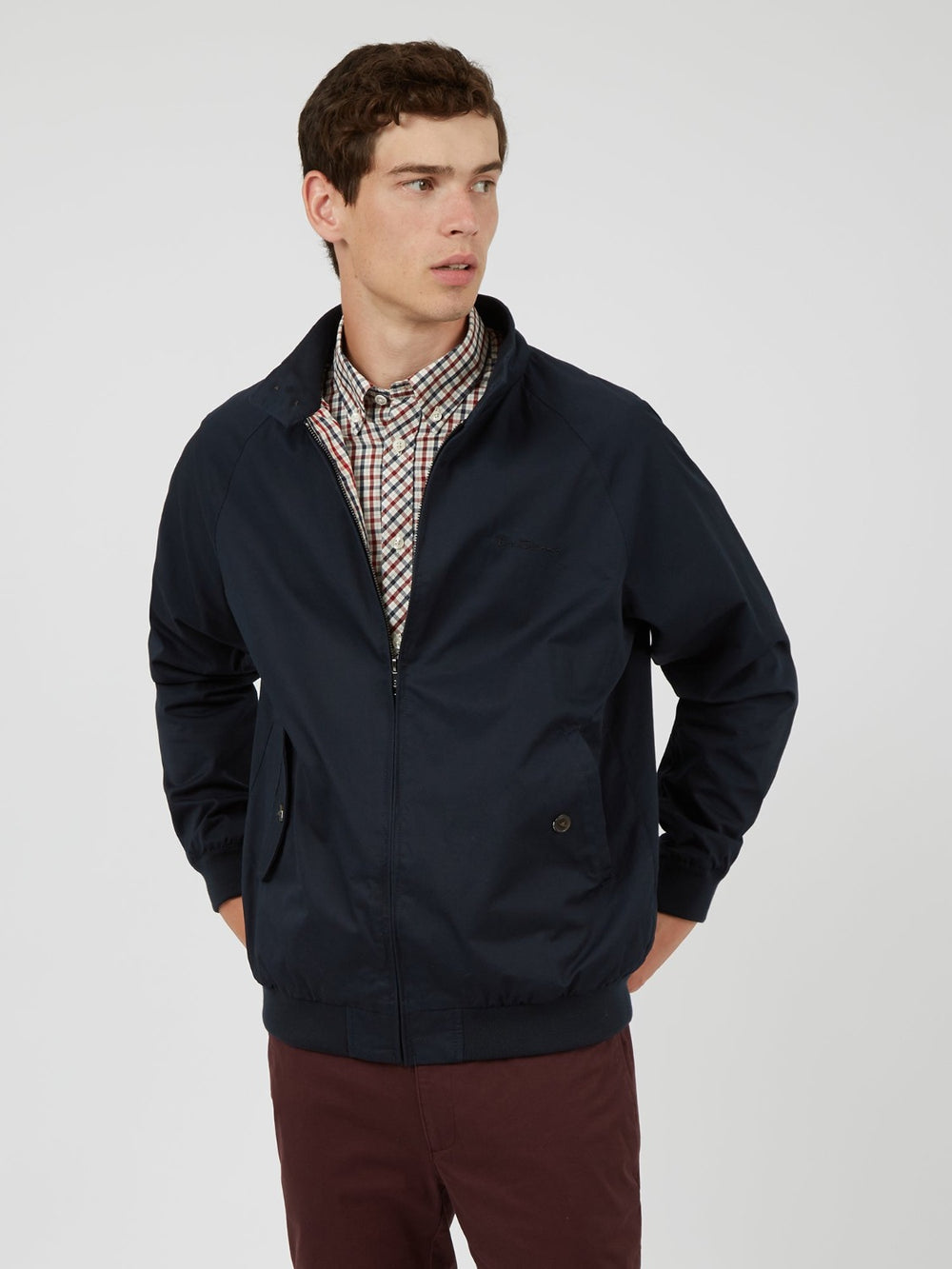 Giacche Ben Sherman Signature Harrington Blu Marino | 319856-QRG