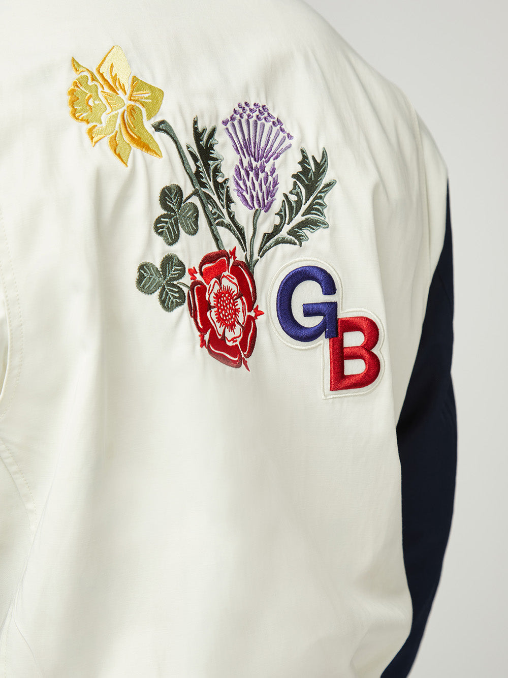 Giacche Ben Sherman Team GB Commercial Bomber Bianche | 520487-FVS