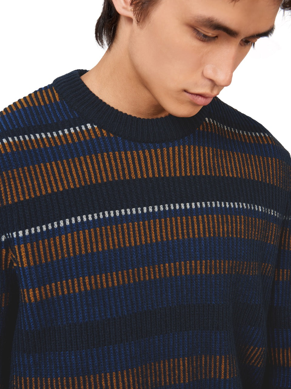 Maglieria Ben Sherman B by Ben Sherman Stripe Blu Marino | 370954-TRY