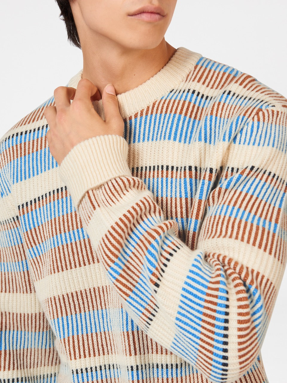 Maglieria Ben Sherman B by Ben Sherman Stripe Bianche | 098742-VPR