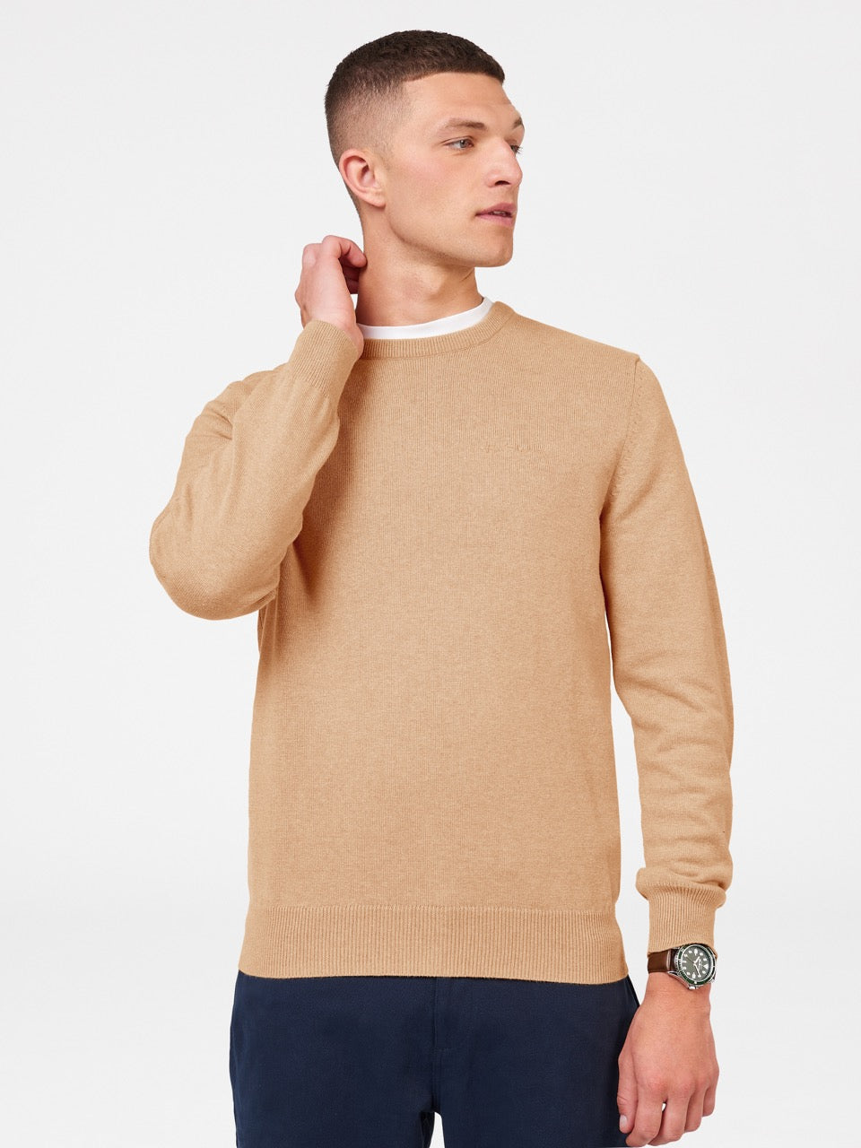 Maglieria Ben Sherman Signature Crewneck Grigie | 463915-VXR